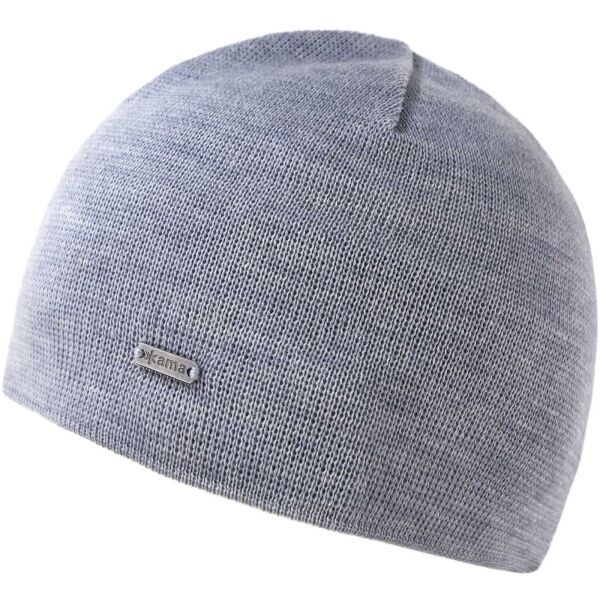 Kama Kama ШАПКА B96 Детска зимна шапка, сиво, размер XS