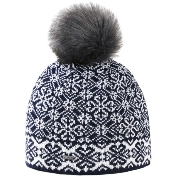 Kama Kama MERINO Дамска зимна шапка, черно, размер