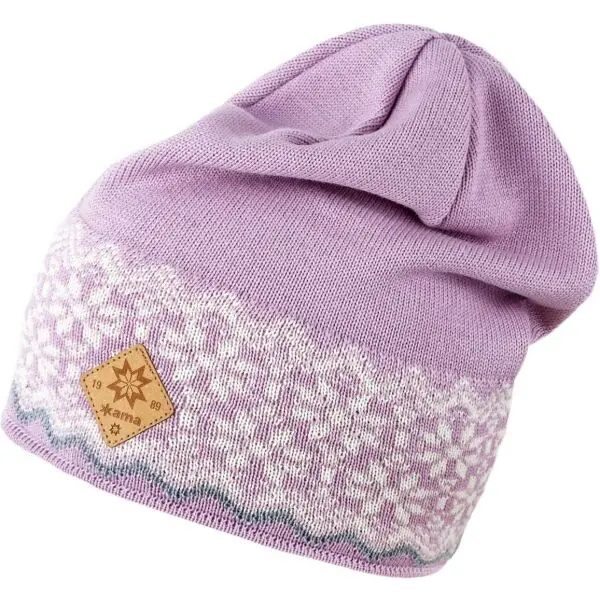 Kama Kama MERINO Зимна шапка, розово, размер
