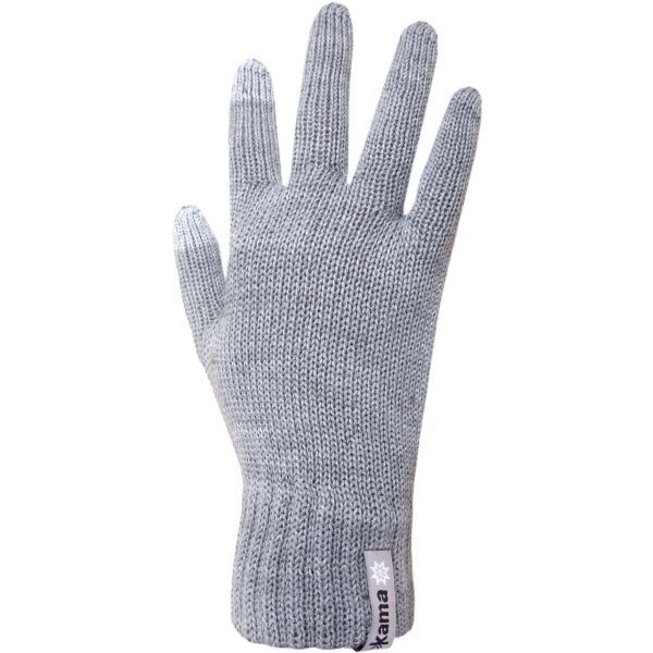Kama Kama РЪКАВИЦИ R301 Плетени ръкавици, сиво, размер