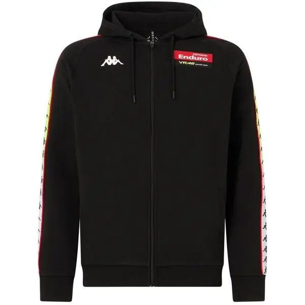 Kappa Kappa 222 BANDA TAJA VR46 TRAVEL Мъжки суитшърт, черно, размер