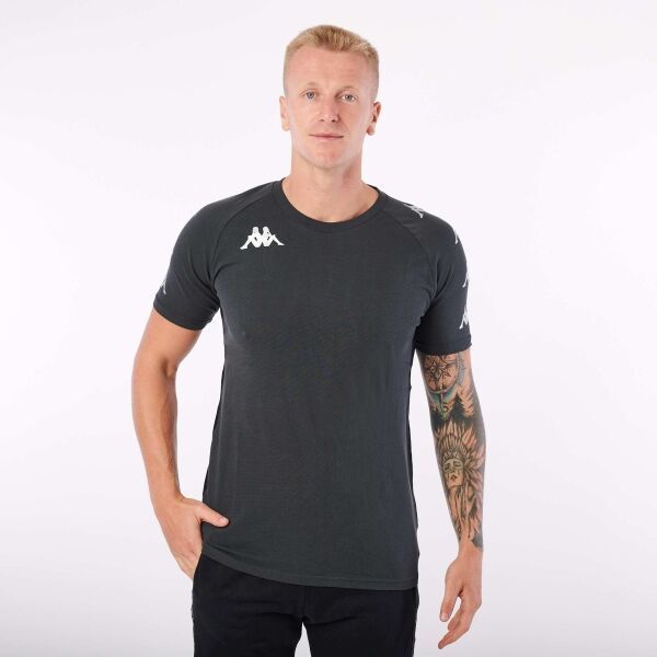 Kappa Kappa 4 SOCCER ANCONE Мъжка тениска, черно, размер