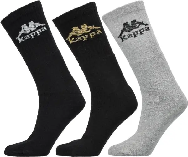 Kappa Kappa AUTHENTIC AILEL 3P Чорапи, черно, размер 35-38