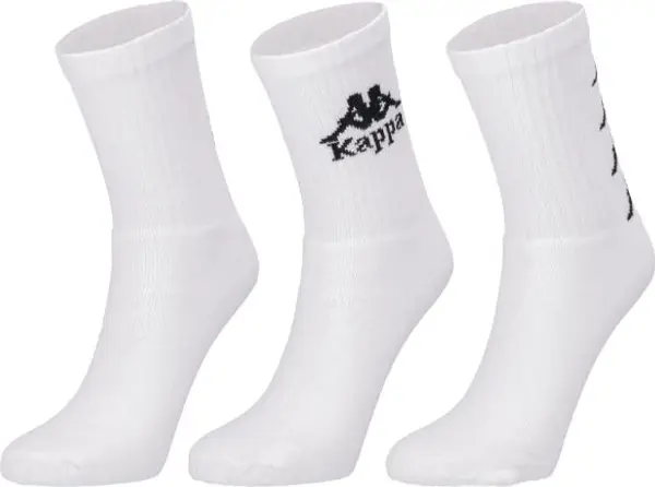 Kappa Kappa AUTHENTIC ORNEL KIDS 3P Детски чорапи, бяло, размер