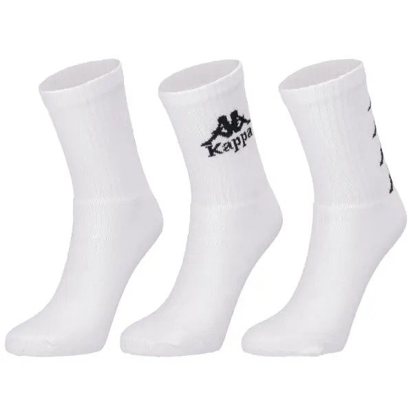Kappa Kappa AUTHENTIC ORNEL KIDS 3P Детски чорапи, бяло, размер