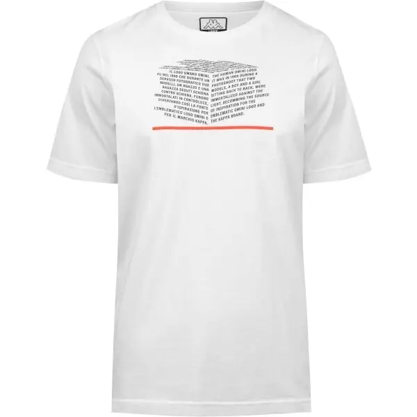 Kappa Kappa CARRARE Мъжка тениска, бяло, размер