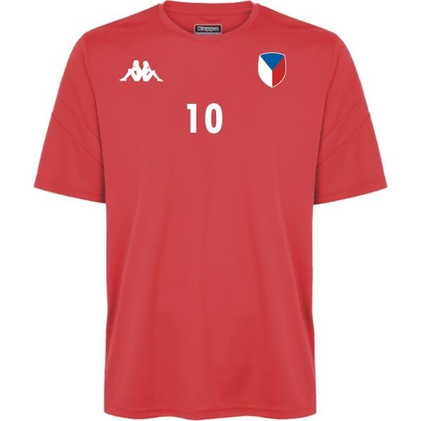 Kappa Kappa DOVO ČESKO JR Детска тениска, червено, размер