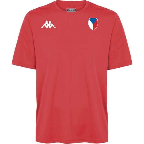Kappa Kappa DOVO ČESKO SR Мъжка тениска, червено, размер