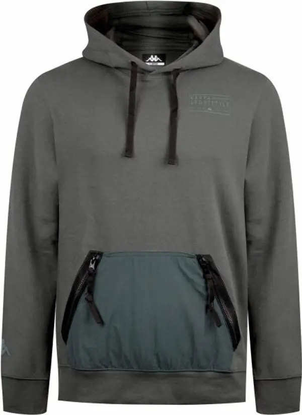 Kappa Kappa GENATHAN Мъжки суитшърт, зелено, размер