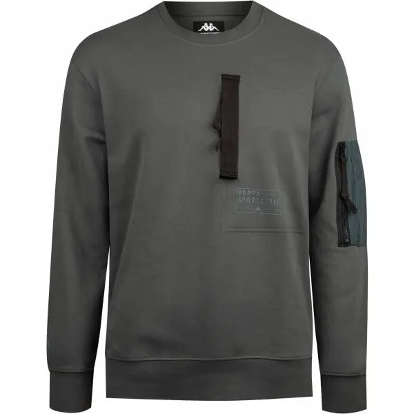 Kappa Kappa GONATHOS Мъжки суитшърт, тъмнозелено, размер