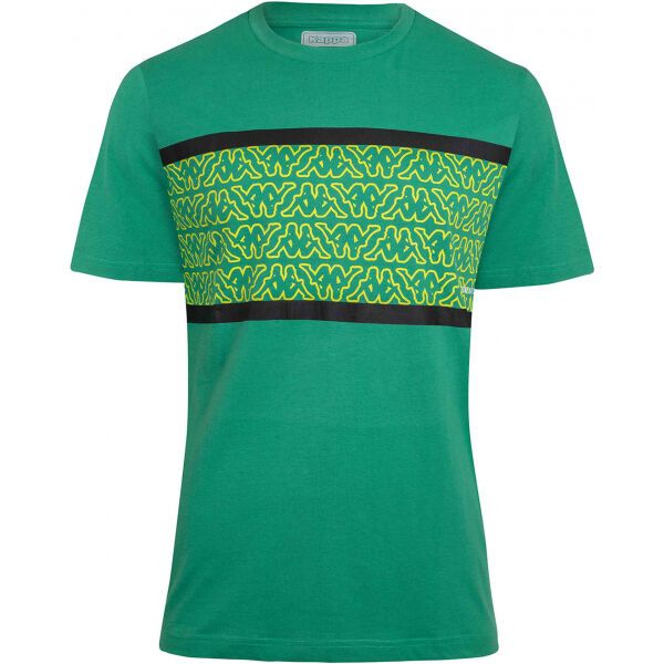 Kappa Kappa LOGO CARTOR Мъжка тениска, зелено, размер M