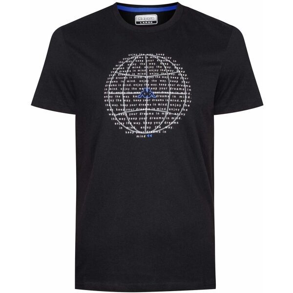 Kappa Kappa LOGO BENDYM Мъжка тениска, черно, размер