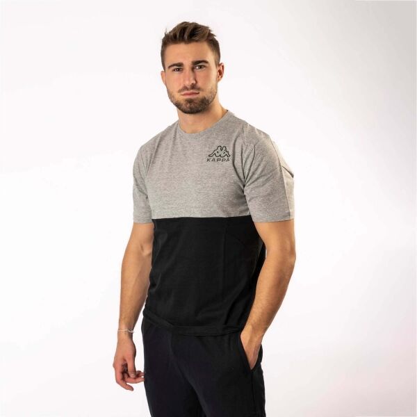Kappa Kappa LOGO EDWIN Мъжка тениска, тъмносиво, размер