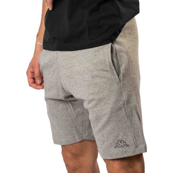 Kappa Kappa LOGO EKEZO Мъжки къси панталони, сиво, размер