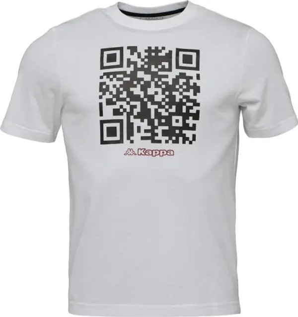 Kappa Kappa LOGO FEKILI Мъжка тениска, бяло, размер