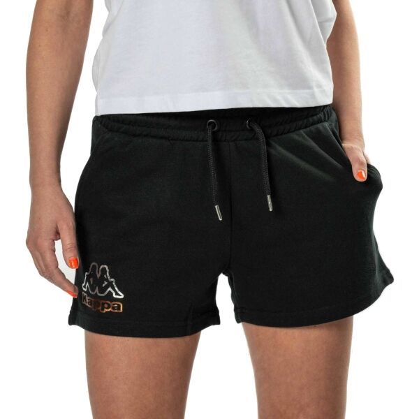 Kappa Kappa LOGO FELLINA Дамски шорти, черно, размер