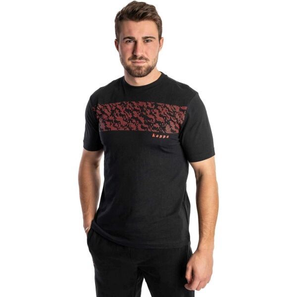 Kappa Kappa LOGO FERRETTO Мъжка тениска, черно, размер
