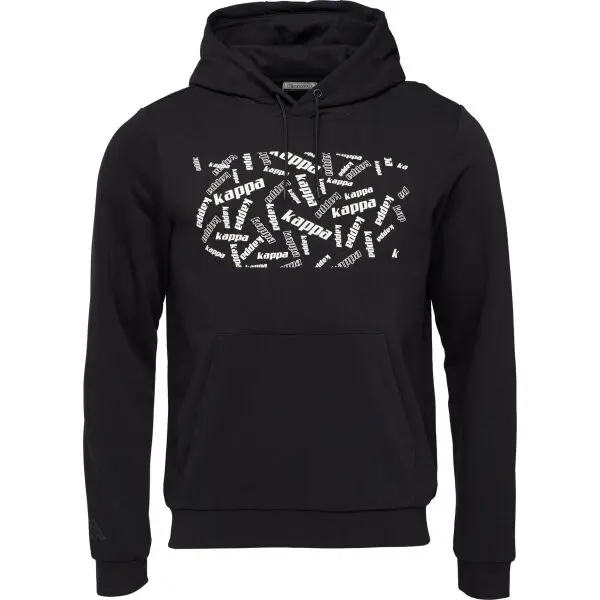 Kappa Kappa LOGO FOJO Мъжки суитшърт, черно, размер