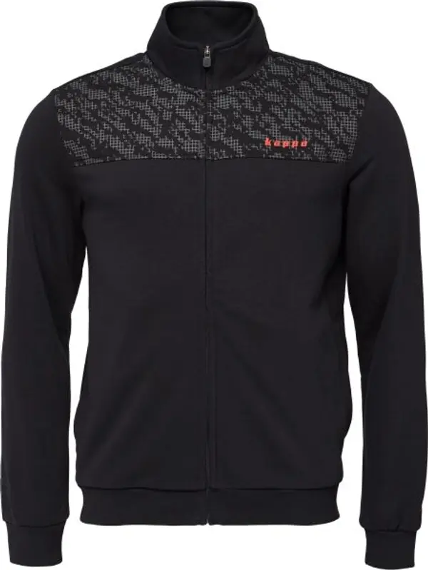 Kappa Kappa LOGO FOSARE Мъжки суитшърт, черно, размер