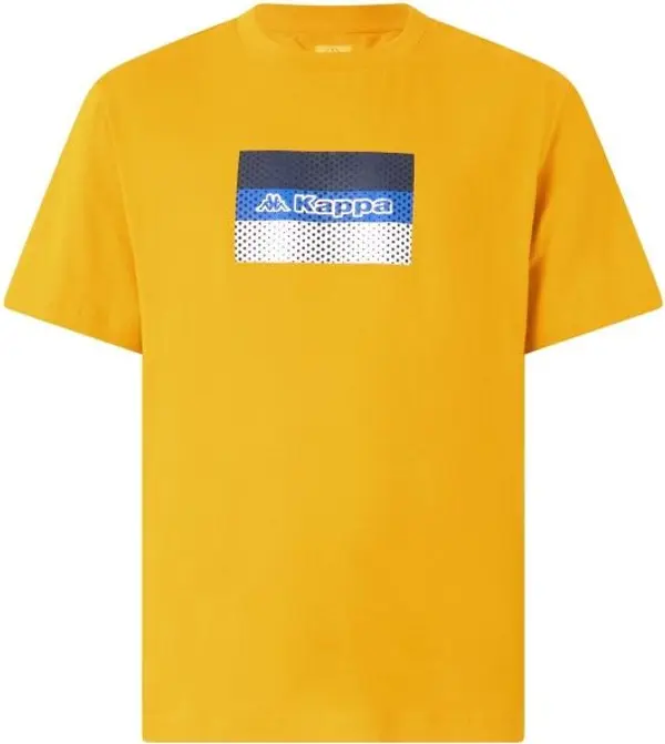 Kappa Kappa LOGO GAMUT Мъжка тениска, жълто, размер