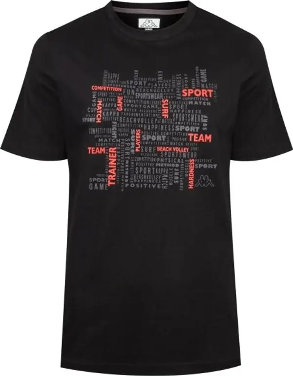 Kappa Kappa LOGO GAVOLF Мъжка тениска, черно, размер