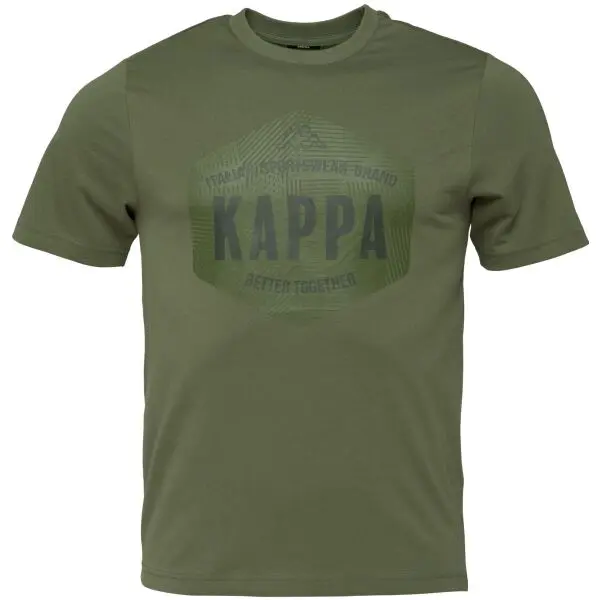Kappa Kappa LOGO GAZIMA Мъжка тениска, khaki, размер