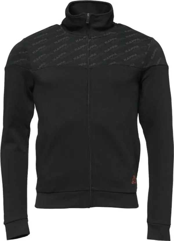 Kappa Kappa LOGO GELO Мъжки суитшърт, черно, размер