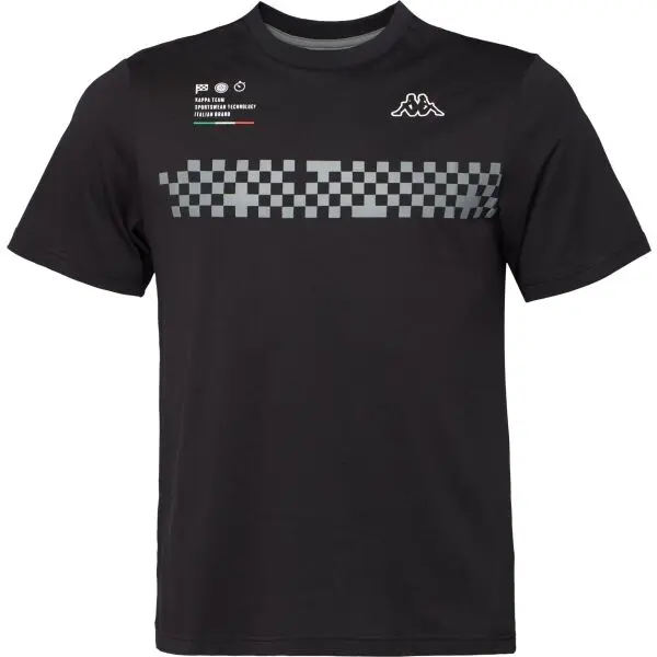 Kappa Kappa LOGO GERACER Мъжка тениска, черно, размер