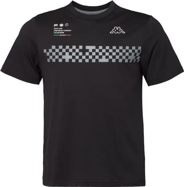 Kappa Kappa LOGO GERACER Мъжка тениска, черно, размер