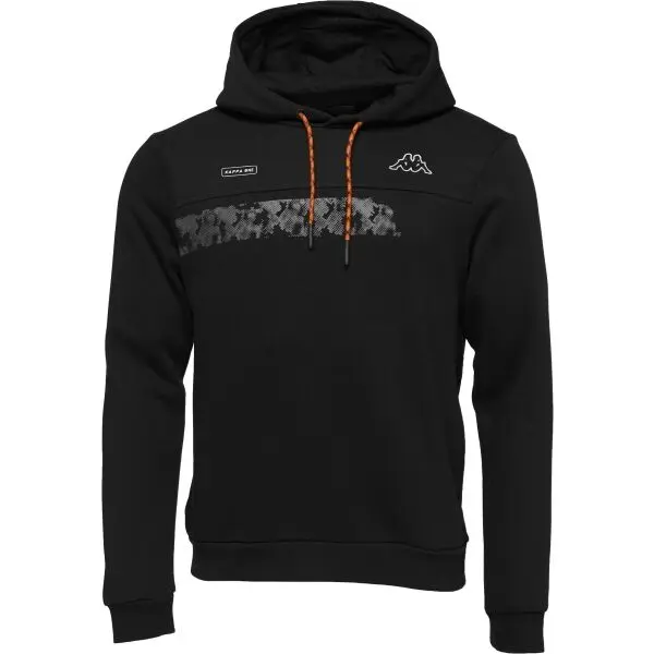 Kappa Kappa LOGO GINO Мъжки суитшърт, черно, размер