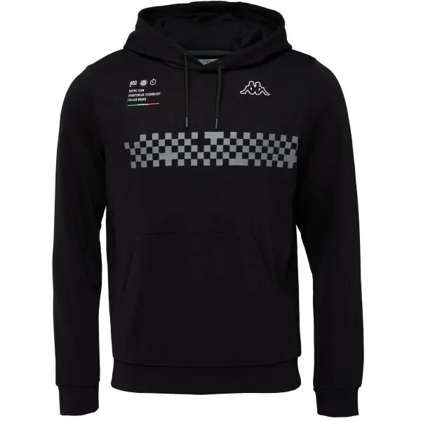 Kappa Kappa LOGO GRACOR Мъжки суитшърт, черно, размер