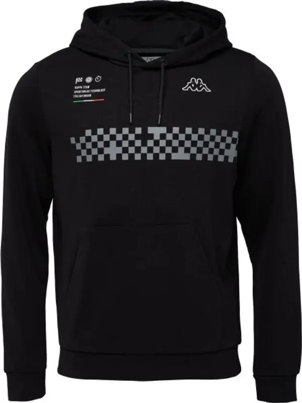 Kappa Kappa LOGO GRACOR Мъжки суитшърт, черно, размер