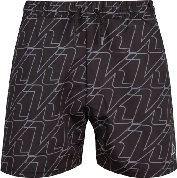 Kappa Kappa LOGO GUCINONE Мъжки шорти, черно, размер