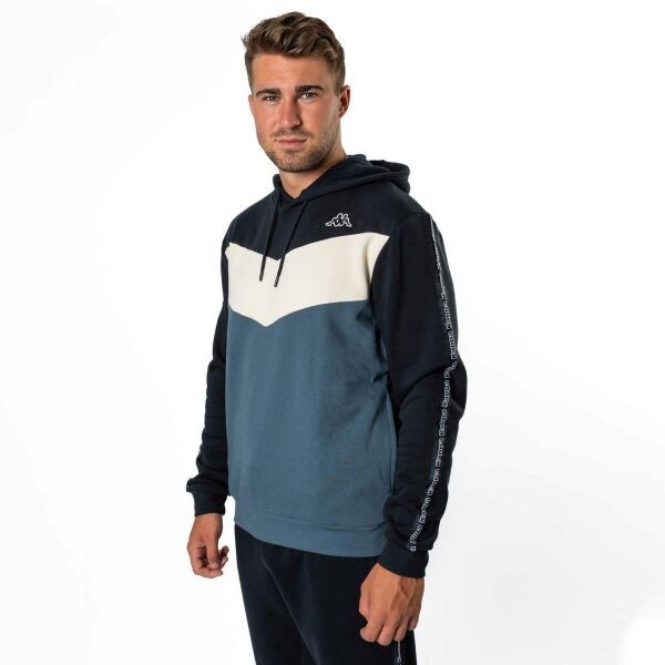 Kappa Kappa LOGO IMAGINO Мъжки суитшърт, черно, размер