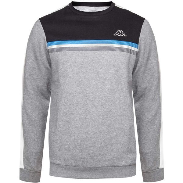 Kappa Kappa LOGO IRISSON Мъжки суитшърт, сиво, размер