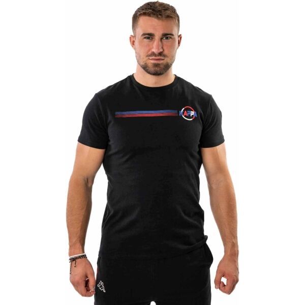 Kappa Kappa LOGO ITERES Мъжка тениска, черно, размер