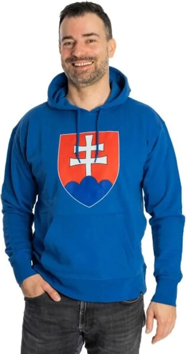 Kappa Kappa LOGO NATHAN Мъжки суитшърт, синьо, размер