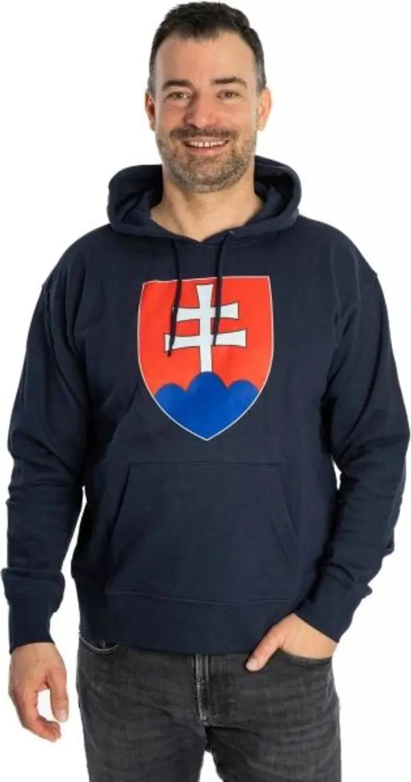 Kappa Kappa LOGO NATHAN Мъжки суитшърт, тъмносин, размер XXXL