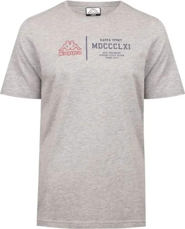 Kappa Kappa MOLFETTA Мъжка тениска, сиво, размер