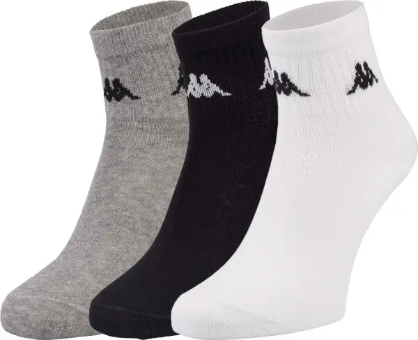 Kappa Kappa ZORAZ 3PACK Чорапи, черно, размер 43-46