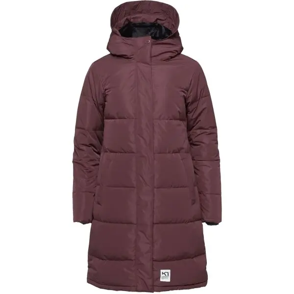 KARI TRAA KARI TRAA KYTE PARKA Дамско яке с пълнеж от пера, винен, размер