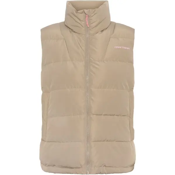 KARI TRAA KARI TRAA LINN Дамски затоплен елек, бежово, размер