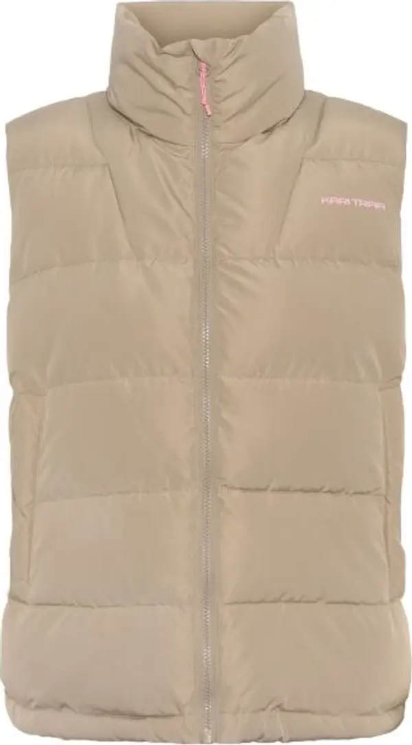 KARI TRAA KARI TRAA LINN Дамски затоплен елек, бежово, размер