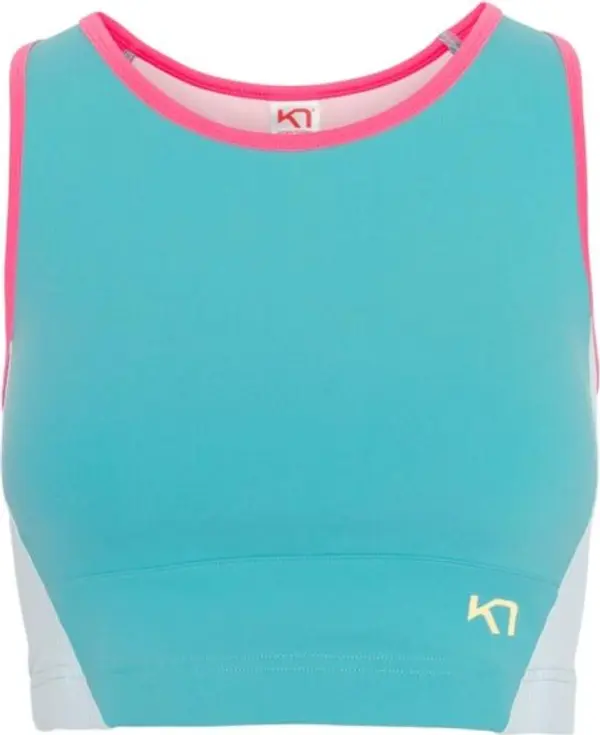 KARI TRAA KARI TRAA LINNEA SPORTS TOP Дамско функционално бюстие, тюркоазено, размер