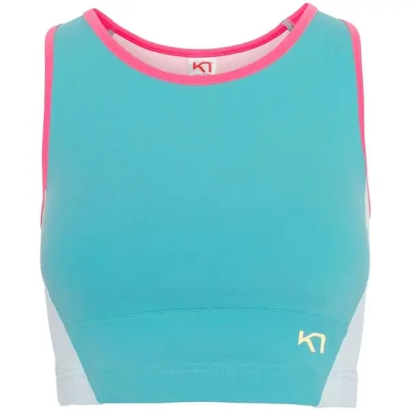 KARI TRAA KARI TRAA LINNEA SPORTS TOP Дамско функционално бюстие, тюркоазено, размер