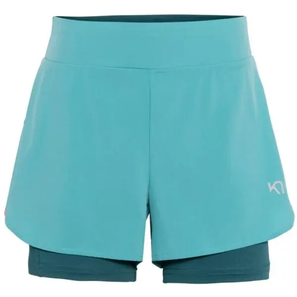 KARI TRAA KARI TRAA MIJA TRAINING SHORTS Дамски спортни шорти, тюркоазено, размер