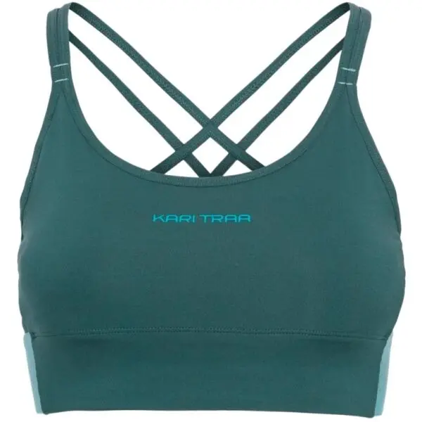 KARI TRAA KARI TRAA SOFIA Дамски спортен сутиен, тъмнозелено, размер