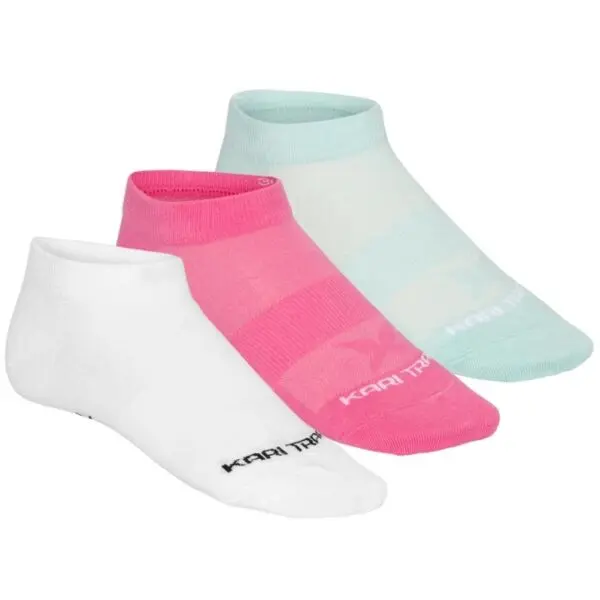KARI TRAA KARI TRAA TAFIS SOCK 3PK Дамски ниски чорапи, бяло, размер 36-38