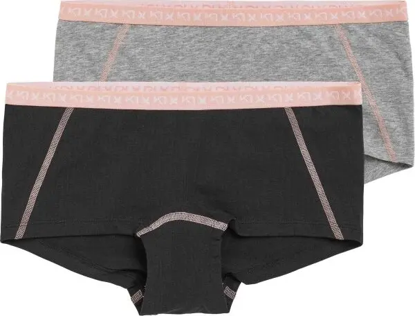 KARI TRAA KARI TRAA TINA HIPSTER 2PK Дамски спортни бикини, черно, размер