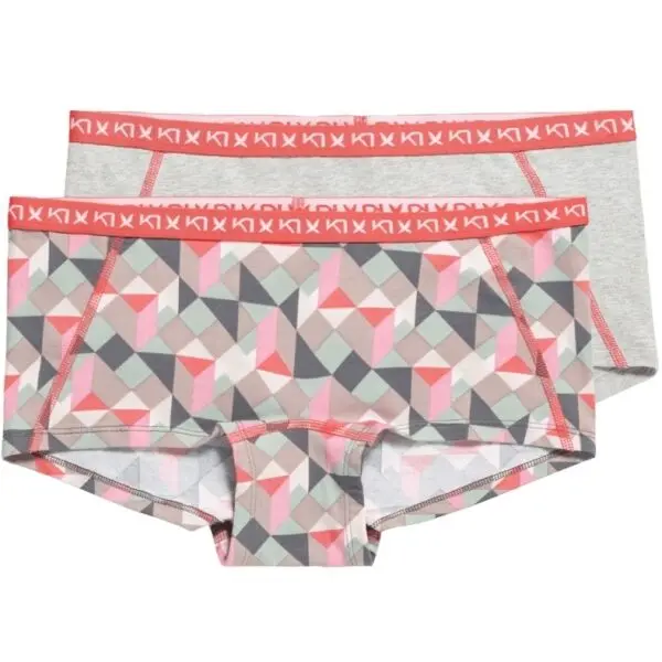 KARI TRAA KARI TRAA TINA HIPSTER 2PK Дамски спортни бикини, микс, размер